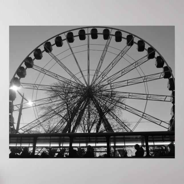 Affiches Grande roue Édimbourg (Devant)