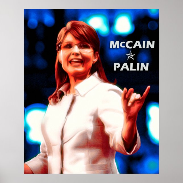 Affiches Grande Sarah Palin (Devant)