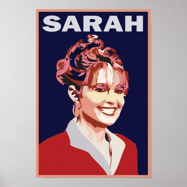 Affiches Grande Sarah Palin (Devant)