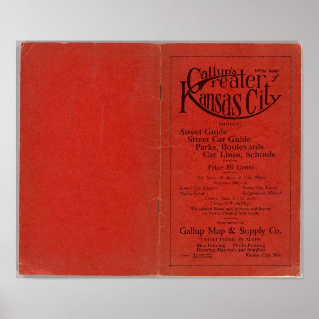 Affiches Grande ville de Kansas (Devant)