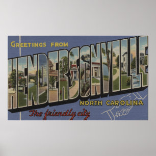 Affiches Grandes scènes de lettre - Hendersonville, OR