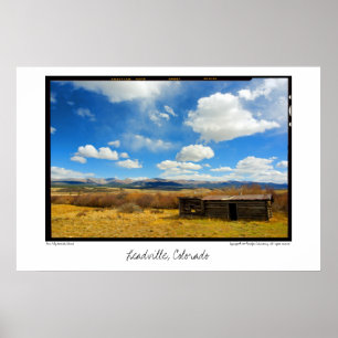 Affiches Grange & Ciel, Leadville, Colorado