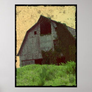 Affiches Grange et lierre de Kalona