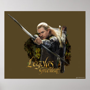 Affiches Graphique d'arc de dessin de LEGOLAS GREENLEAF™
