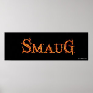 Affiches Graphique de nom SMAUG™