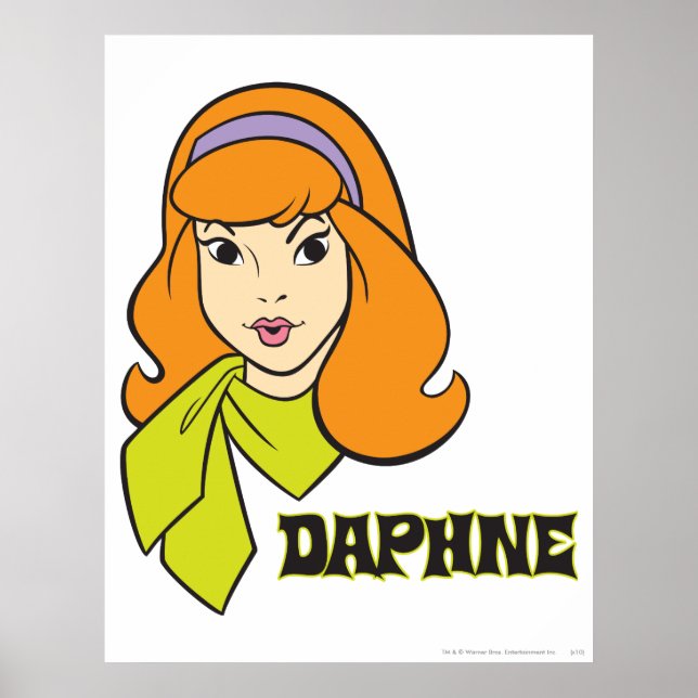 Affiches Graphique Nom du daphne (Devant)