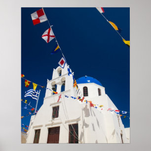 Affiches Grèce et île grecque de Santorin ville d'Oia 4
