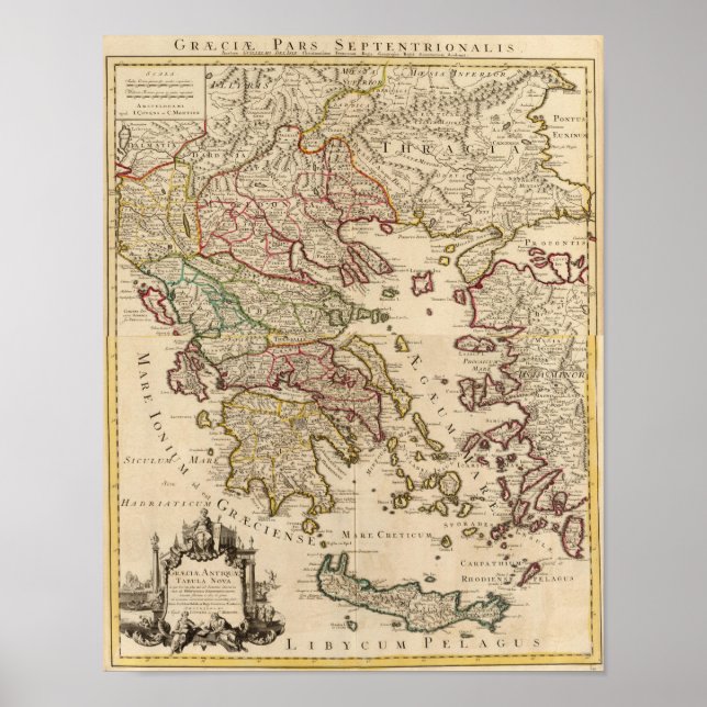 Affiches Grèce et Macédoine (Devant)