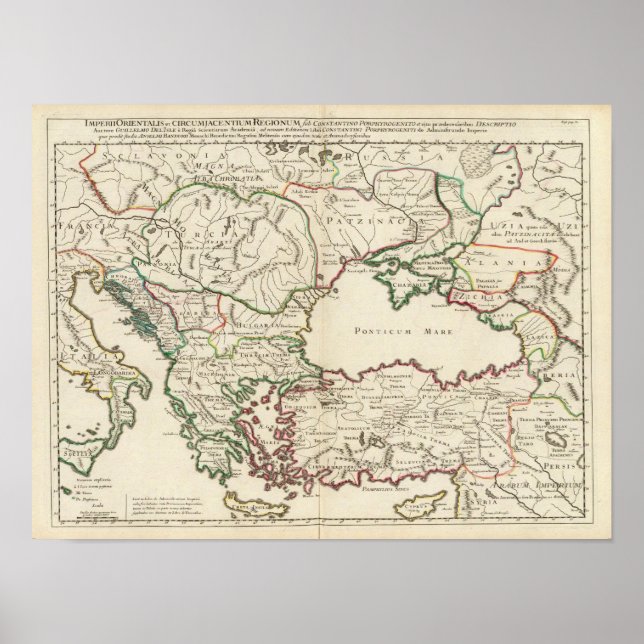 Affiches Grèce, Turquie, Europe (Devant)