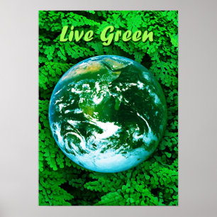 Affiches Green Earth - ecological awareness