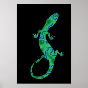 Affiches Green Gecko