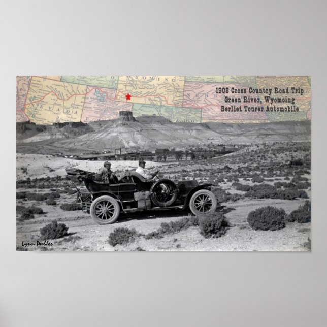 Affiches Green River WY 1908 (Devant)