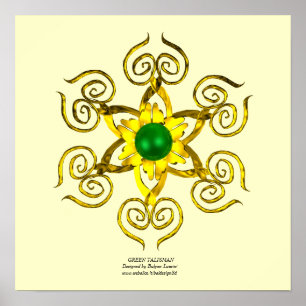 AFFICHES GREEN TALISMAN