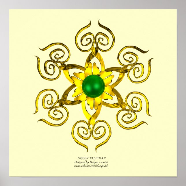 AFFICHES GREEN TALISMAN (Devant)