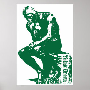 Affiches Green Thinker