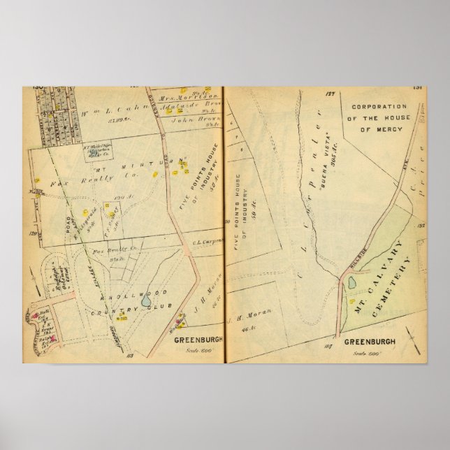 Affiches Greenburg, New York 8 (Devant)