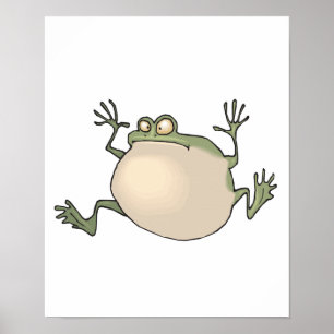 Affiches grenouille grasse