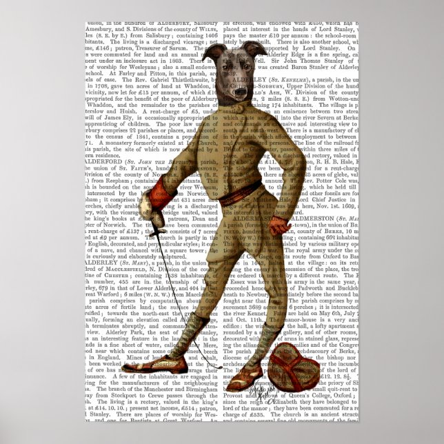 Affiches Greyhound Fencer Dark Full (Devant)