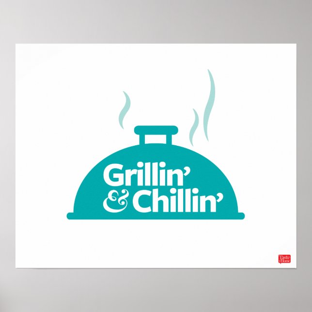 Affiches Grillin' & Chillin' (Devant)