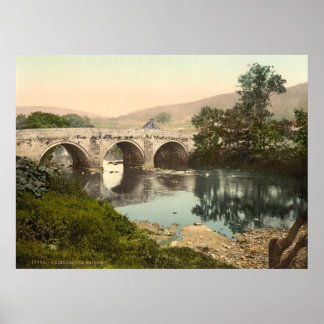 Affiches Grindleford Bridge, Derbyshire, England