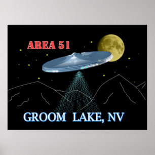 Affiches Groom Lake NV