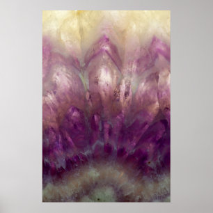 Affiches Gros plan d'un Améthyste violet