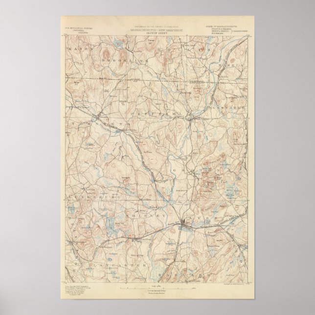 Affiches Groton, Massachusetts (Devant)