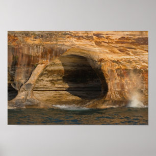 Affiches Grotte de Lakeshore, Rocks photographiés, Michigan