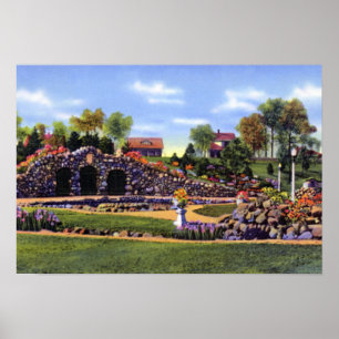 Affiches Grotte de parc d'Anderson Indiana Shadyside