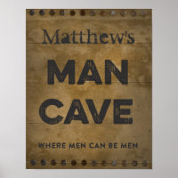 Grotte de Wood Man personnalisée