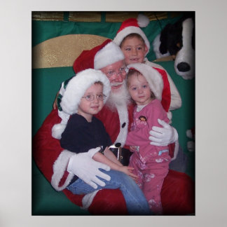 Affiches groupe avec père Noël 4