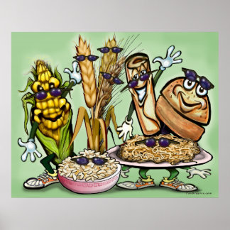 Affiches Groupe d'alimentation des céréales