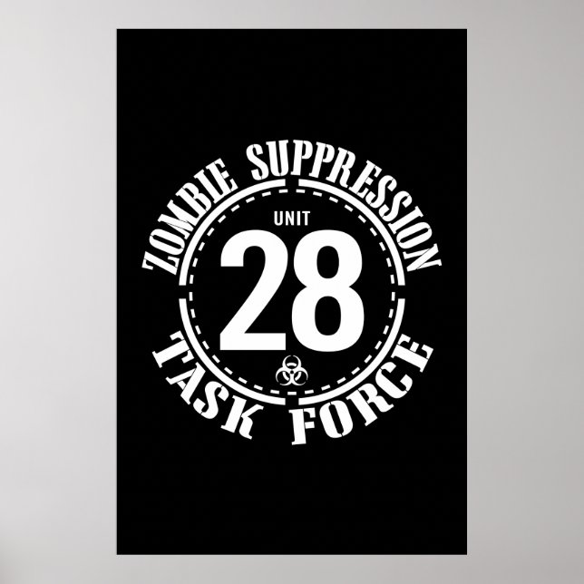 Affiches Groupe de travail zombie (Devant)