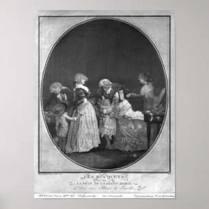 Affiches Groupes des fleurs ou de la grand-mère de