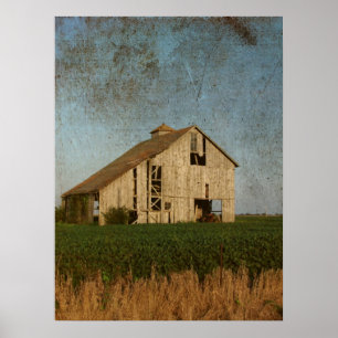 Affiches Grunge Barn