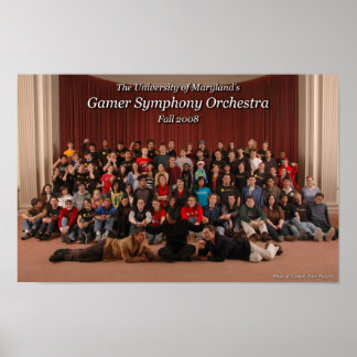 Affiches GSO Automne 2008 Photo de groupe (Silly)