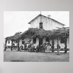 Affiches Guerre civile Général Hardin, 1865