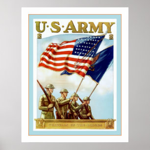 Affiches Guerre mondiale des États-Unis Army~Vintage 2