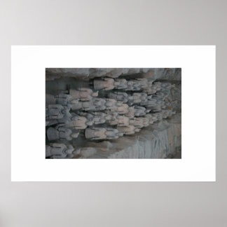 Affiches guerriers en terre cuite