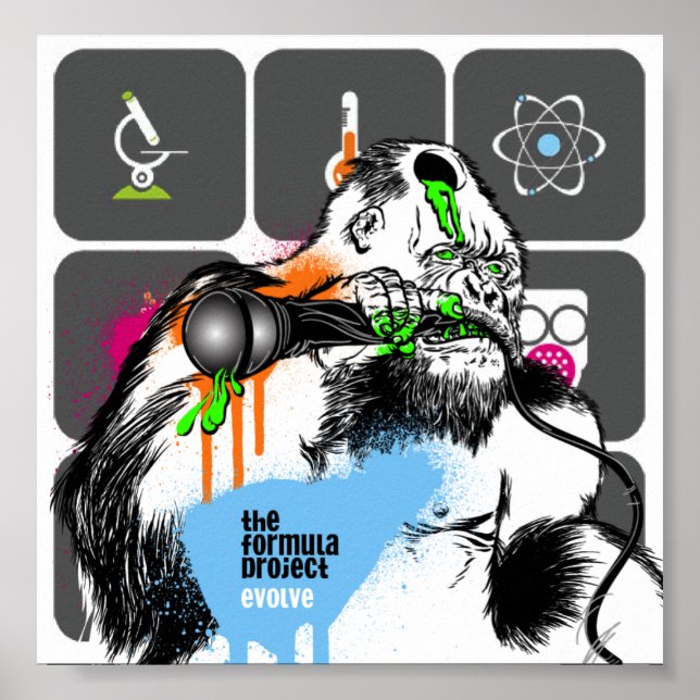 Affiches Guerrilla de projet de formule (Devant)