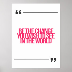 Affiches Guillemets inspirants et motivants