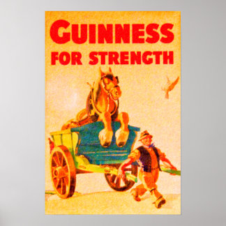 Affiches Guinness Pour Force