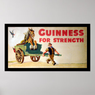 Affiches Guinness pour la force