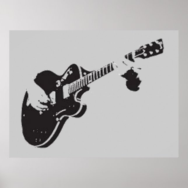 Affiches Guitare- (Devant)
