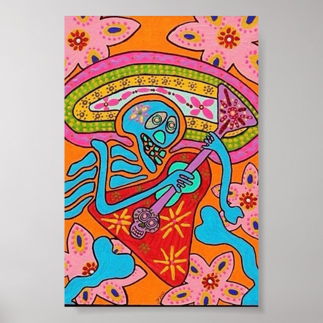 Affiches Guitare de Blood Rock (Devant)