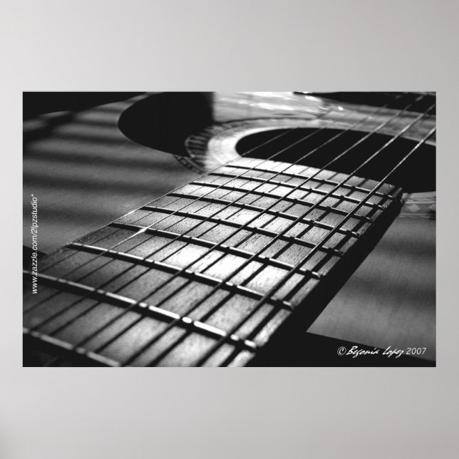 Affiches Guitare espagnole 01 (Devant)