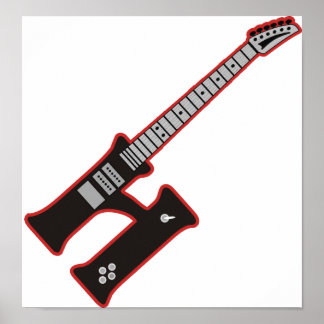 Affiches Guitare H