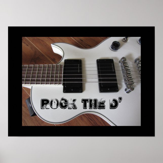 Affiches Guitare Rock (Devant)