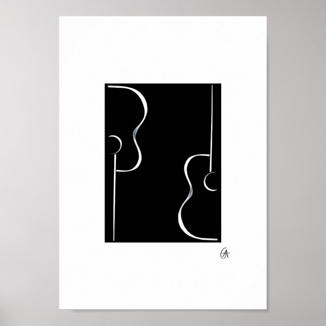 Affiches Guitares (Devant)