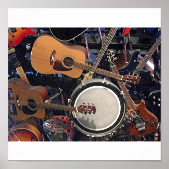 Affiches Guitares (Devant)